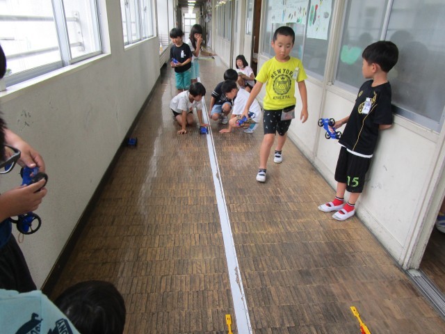 ゴムの力のはたらきの実験②