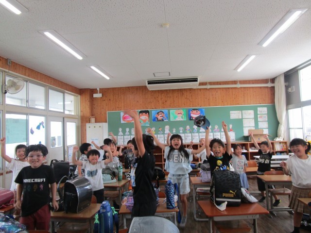 夏休み楽しむぞー！