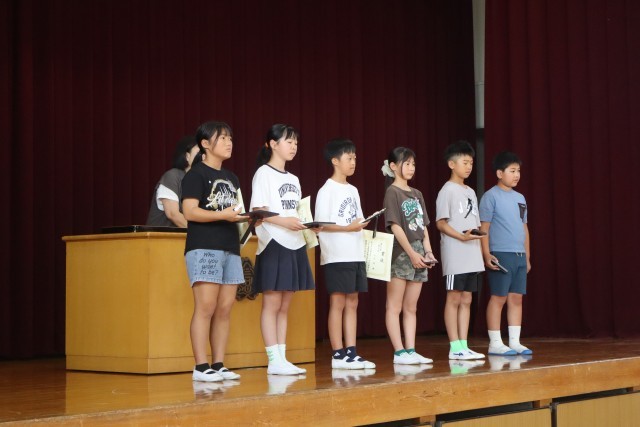 自転車個人の部　１～６位