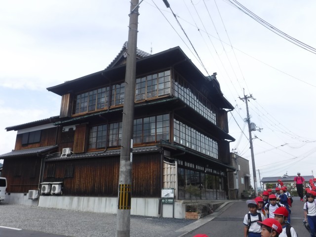 歴史のある建物、葛城館
