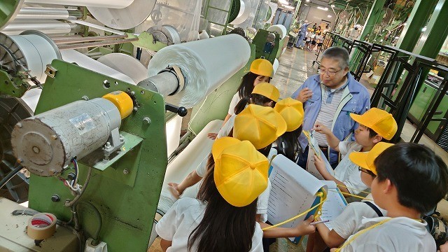 機械の説明を聞いたよ