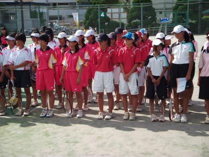 橋本市立隅田中学校 | 学校日記 | 和歌山カップ ソフトテニス研修大会 その１