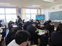 ３年国語　小説の読み取り