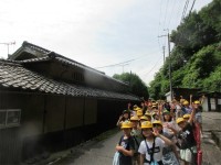 真土の町並み