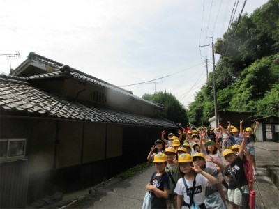 真土の町並み